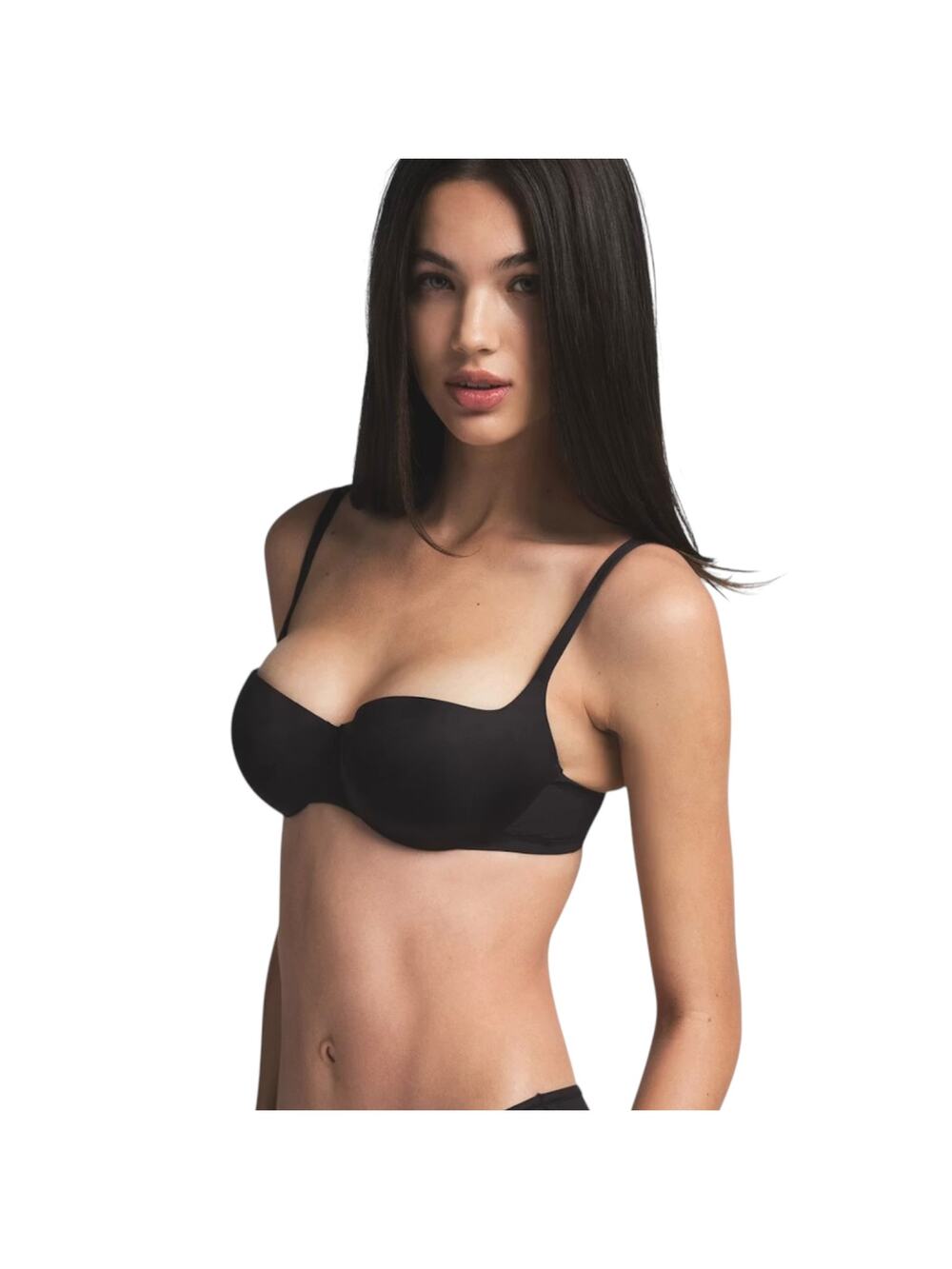 Skims Ultimate Balconette Push-up Bra 36C Onyx NWT